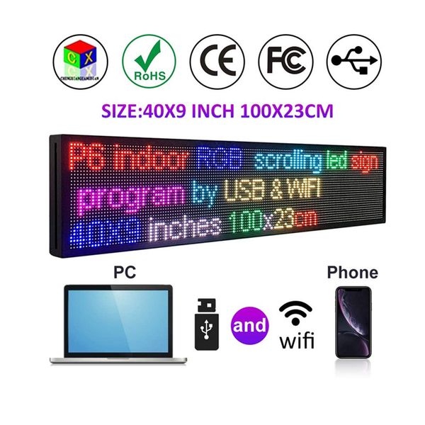 оптовая крытый wifi usb программируемый 7 цветов led moving message display яркие программируемые светодиодные вывески для торгового центра
оптовая крытый wifi usb программируемый 7 цветов led moving message display яркие программируемые светодиодные вывески для торгового центра