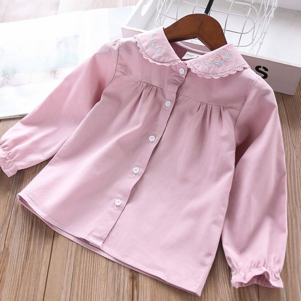 2020 spring embroidered lace edge peter pan collar girl's shirt childrenswear wholesale, White;black
2020 spring embroidered lace edge peter pan collar girl's shirt childrenswear wholesale, White;black