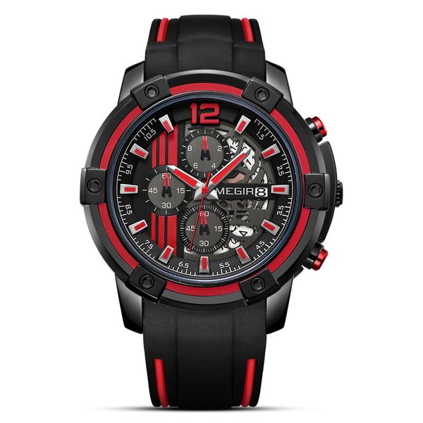watches men's hollow calendar fashion big dial men's sports watch quartz man casual silicone strap waterproof wristwatch relogio, Slivery;brown
watches men's hollow calendar fashion big dial men's sports watch quartz man casual silicone strap waterproof wristwatch relogio, Slivery;brown