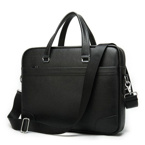men's briefcase leather lapbag men's 100% genuine leather office bag for men business for document tote
men's briefcase leather lapbag men's 100% genuine leather office bag for men business for document tote