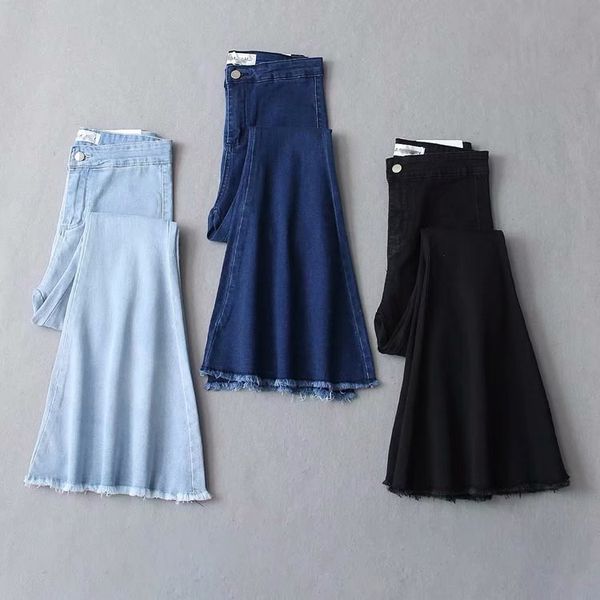 female boyfriend jeans women skinny jeans woman black high waist spring denim flare pants, Blue
female boyfriend jeans women skinny jeans woman black high waist spring denim flare pants, Blue