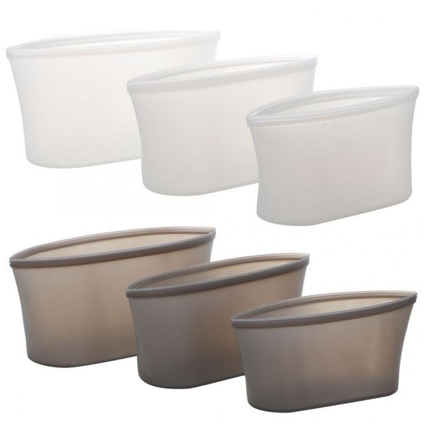 3pcs/set reusable silicone storage bag storage containers silicone bags stand up zip shut bag cup fresh
3pcs/set reusable silicone storage bag storage containers silicone bags stand up zip shut bag cup fresh