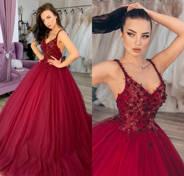 bohemian red ball gown luxury wedding dresses tulle lace crystal formal dress spaghetti sleeveless floor length bridal gowns, White
bohemian red ball gown luxury wedding dresses tulle lace crystal formal dress spaghetti sleeveless floor length bridal gowns, White