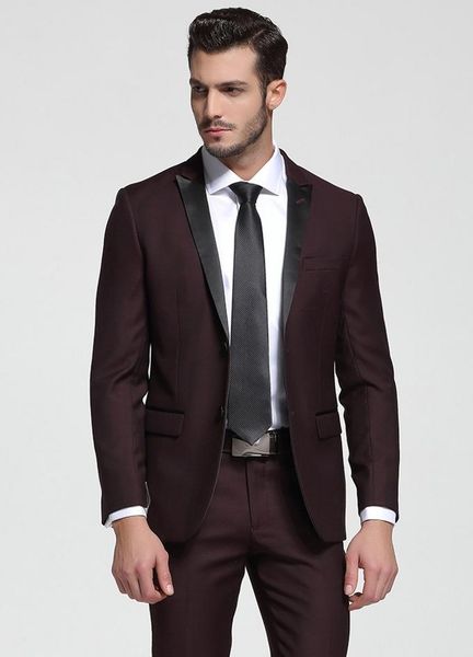 custom burgundy wedding tuxedos slim fit bridegroom tuxedos for men two piece groomsmen suit two buttons formal business jacket+pant, Black;gray
custom burgundy wedding tuxedos slim fit bridegroom tuxedos for men two piece groomsmen suit two buttons formal business jacket+pant, Black;gray