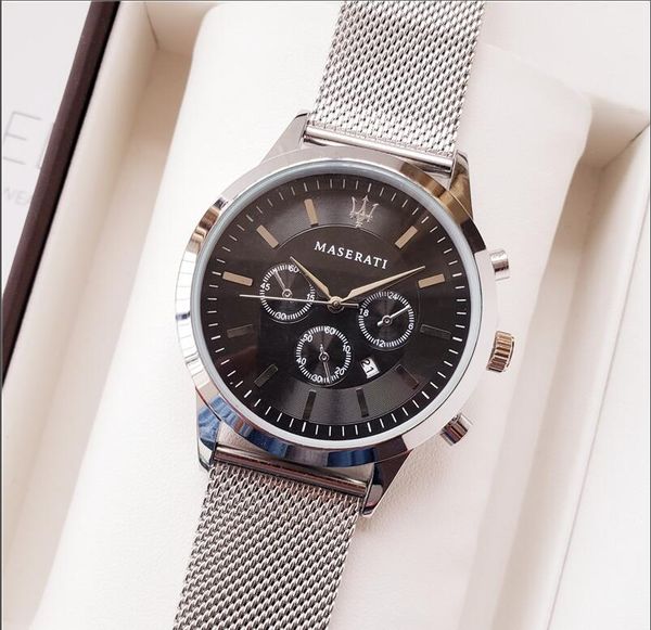 wholesale new retail relogio masculino luxury mens watch fashion designer diamond black dial with folding clasp master leather male clock, Slivery;brown
wholesale new retail relogio masculino luxury mens watch fashion designer diamond black dial with folding clasp master leather male clock, Slivery;brown