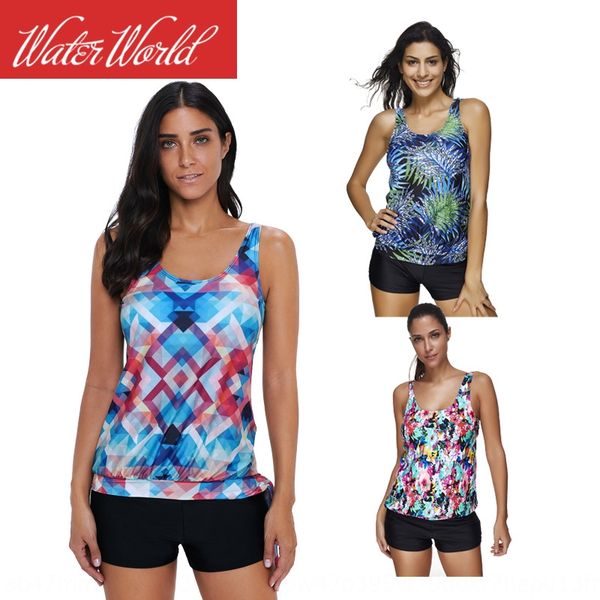 ei3uy 2019 split conservative boxer swimsuit female tankini women's vest stable 2019 split conservative boxer swimsuit female tank, White;black
ei3uy 2019 split conservative boxer swimsuit female tankini women's vest stable 2019 split conservative boxer swimsuit female tank, White;black