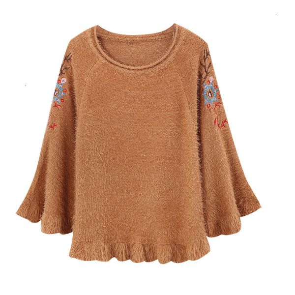 2019 winter new women trui around the neck batwing mouw coat born mohair trui female loose used shawl, Black
2019 winter new women trui around the neck batwing mouw coat born mohair trui female loose used shawl, Black