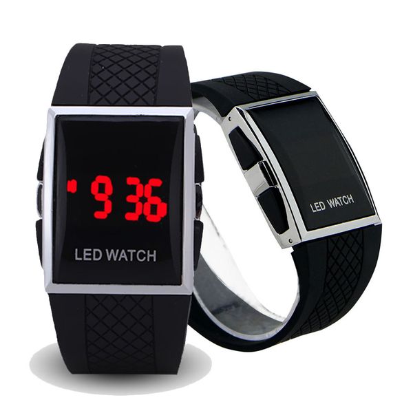 fashion men led digital watch date sports quartz waterproof luxury wrist watch, Slivery;brown
fashion men led digital watch date sports quartz waterproof luxury wrist watch, Slivery;brown