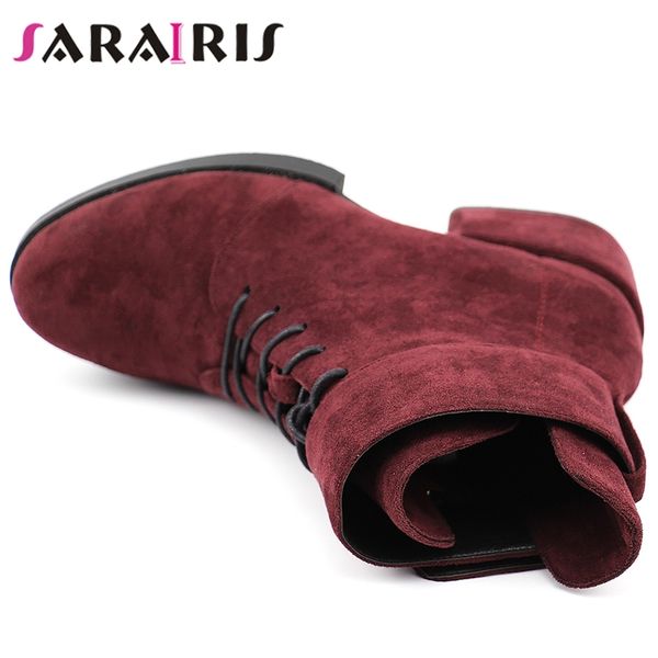 sarairis brand new dropship 2019 casual boots woman shoes shoelaces fashion chunky heels girls shoes women ankle boots, Black
sarairis brand new dropship 2019 casual boots woman shoes shoelaces fashion chunky heels girls shoes women ankle boots, Black