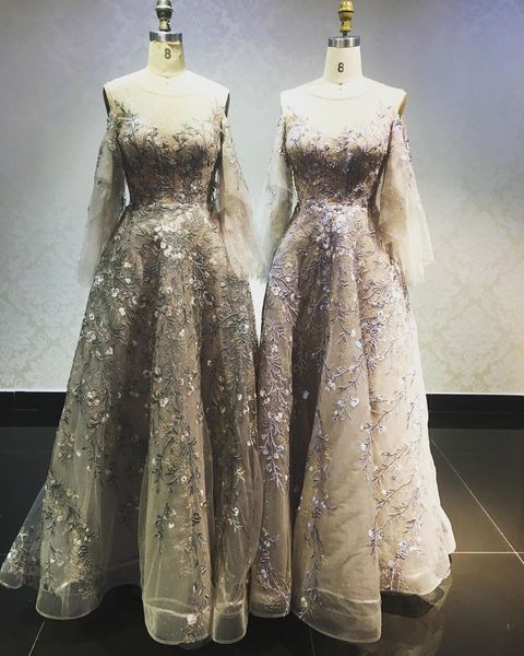 aso ebi 2020 arabic lace beaded evening dresses sheer neck vintage prom dresses tulle formal party second reception gowns zj254, Black;red
aso ebi 2020 arabic lace beaded evening dresses sheer neck vintage prom dresses tulle formal party second reception gowns zj254, Black;red