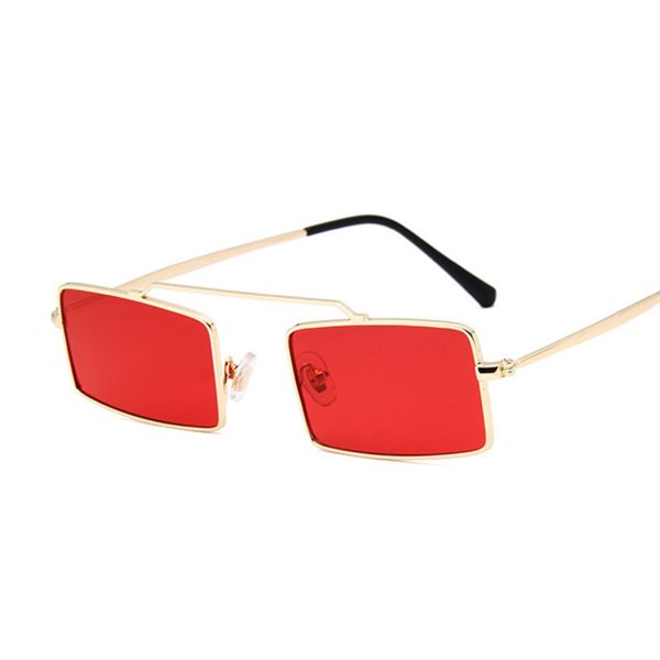 outmix fashion 2020 small sunglasses women retro red sunglasses metal frame square sun glasses for men punk shades uv400, Golden;silver
outmix fashion 2020 small sunglasses women retro red sunglasses metal frame square sun glasses for men punk shades uv400, Golden;silver