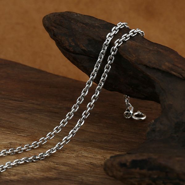 s925 sterling silver necklaces men women 925 thai silver o shape cross chains boys girls jewelry accessories 2.5mm 45cm-80cm
s925 sterling silver necklaces men women 925 thai silver o shape cross chains boys girls jewelry accessories 2.5mm 45cm-80cm