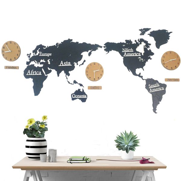 diy 3d wall clock wooden world map large wall clocks home decor living room office self adhesive wall clock sticker gift fz561
diy 3d wall clock wooden world map large wall clocks home decor living room office self adhesive wall clock sticker gift fz561