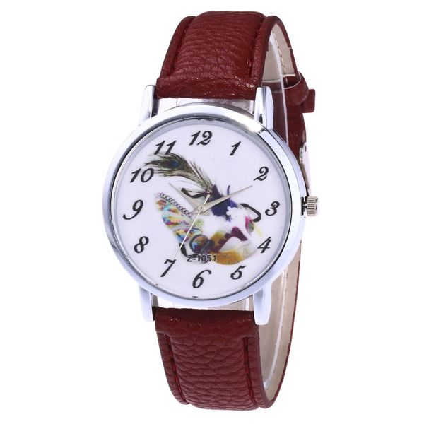 zerotime #h501 2019 wristwatch halloween mask quartz leather analog wrist simple watch round case watch unique gifts hot, Slivery;brown
zerotime #h501 2019 wristwatch halloween mask quartz leather analog wrist simple watch round case watch unique gifts hot, Slivery;brown