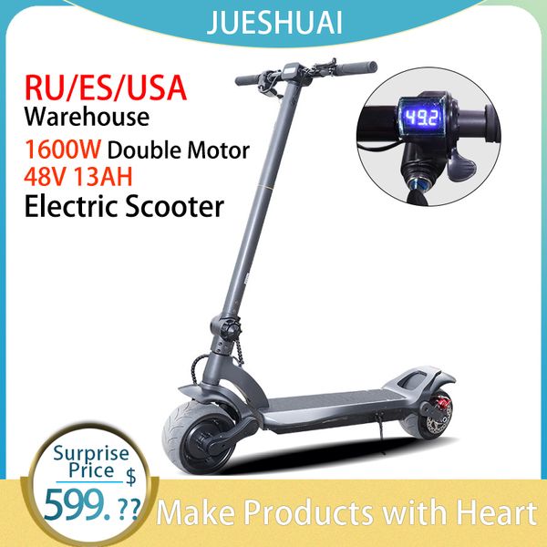 48v 1600w dual motor electric scooter 45km/h 8inch tire foldable electric skateboard patinete electrico e scooter
48v 1600w dual motor electric scooter 45km/h 8inch tire foldable electric skateboard patinete electrico e scooter