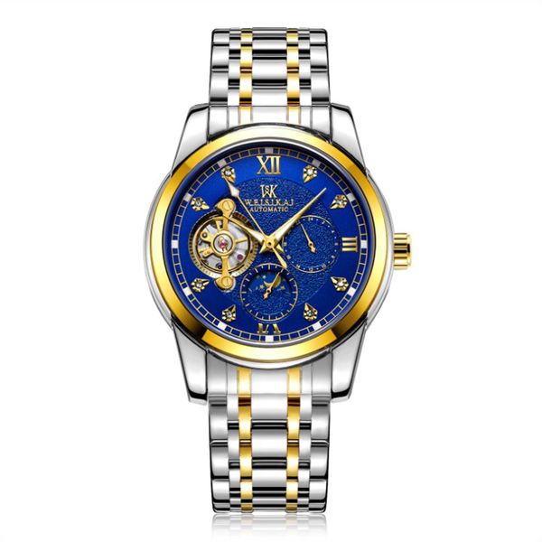luxury design brand sport mechanical watch mechani cal swiss men wa tch automatic carnival auto matic watc h clock, Slivery;brown
luxury design brand sport mechanical watch mechani cal swiss men wa tch automatic carnival auto matic watc h clock, Slivery;brown