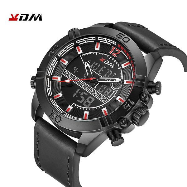 2019 kdm new men's fashion sport watch men leather waterproof quartz watches male alarm date led analog clock relogio masculino, Slivery;brown
2019 kdm new men's fashion sport watch men leather waterproof quartz watches male alarm date led analog clock relogio masculino, Slivery;brown