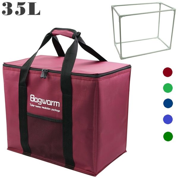 35l folding lunch cooler bag support insulation thermal bag picnic lunch box car portable delivery ice pack refrigerator
35l folding lunch cooler bag support insulation thermal bag picnic lunch box car portable delivery ice pack refrigerator
