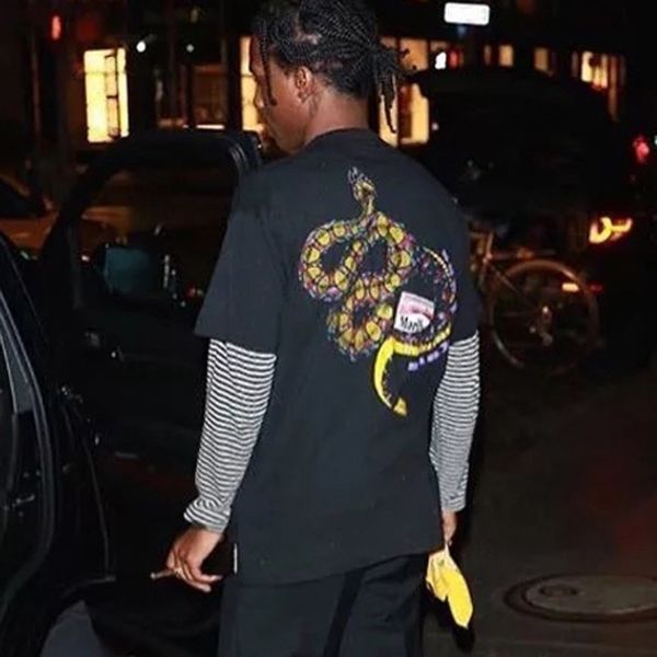 19SS Руд ремикс Змеиный путь футболка Асап Роки-летняя улица с коротким рукавом муж
19SS Руд ремикс Змеиный путь футболка Асап Роки-летняя улица с коротким рукавом муж