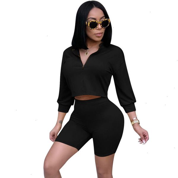 sweat biker women designer piece matching summer two set tracksuits clothes clothing shorts women 2 outfits piece suits casu iqxsa, Black
sweat biker women designer piece matching summer two set tracksuits clothes clothing shorts women 2 outfits piece suits casu iqxsa, Black