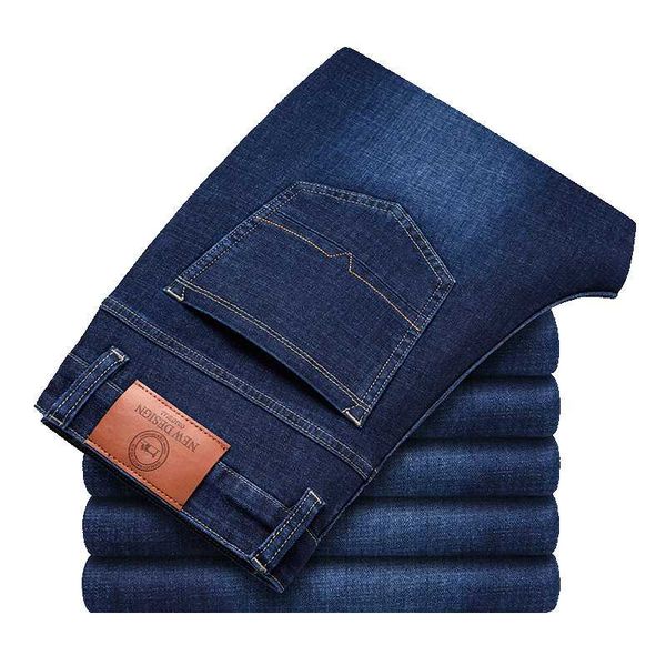 classic style 2020 summer new men's thin jeans business fashion casual simple slim stretch denim trousers male brand pants blue
classic style 2020 summer new men's thin jeans business fashion casual simple slim stretch denim trousers male brand pants blue
