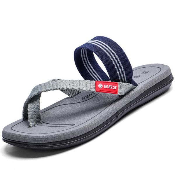 2019 new summer flip-flops men's sandals casual slipper stretch band thick beach flip-flops, Black
2019 new summer flip-flops men's sandals casual slipper stretch band thick beach flip-flops, Black
