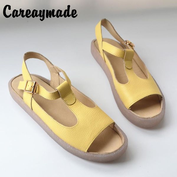 careaymade-big size women's leisure sandals,new summer fish mouth leisure beach shoes clasp genuine leather women's shoes, Black
careaymade-big size women's leisure sandals,new summer fish mouth leisure beach shoes clasp genuine leather women's shoes, Black
