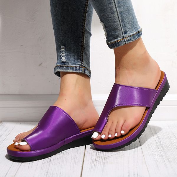 2020women comfy plain shoes flat platform ladies casual big toe foot correction sandals orthopedic bunion corrector flip flop 43, Black
2020women comfy plain shoes flat platform ladies casual big toe foot correction sandals orthopedic bunion corrector flip flop 43, Black