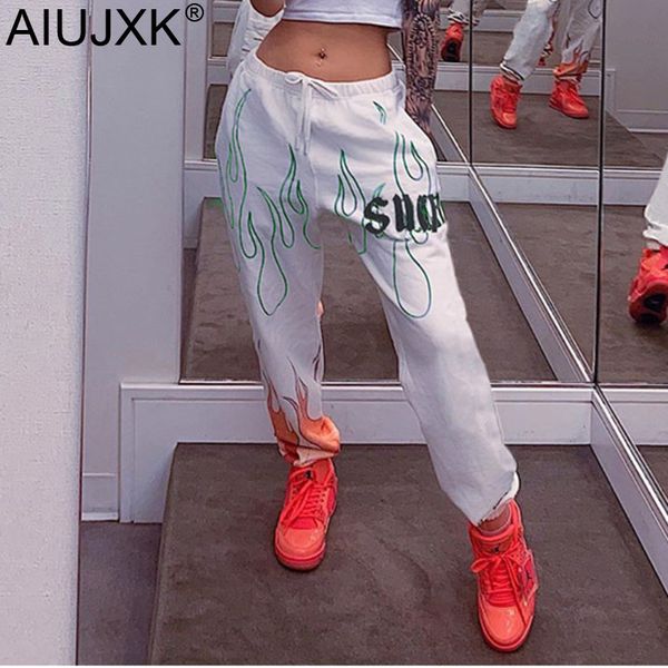 aiujxk fashion flame print women high waist loose trousers streetwear elastic sweatpants female white letter harajuku pants, Black;white
aiujxk fashion flame print women high waist loose trousers streetwear elastic sweatpants female white letter harajuku pants, Black;white