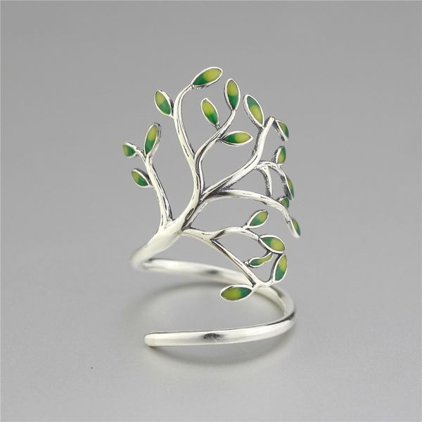 925 sterling silver drop glaze leaves open rings for women original handmade lady prevent allergy sterling-silver-jewelry, Golden;silver
925 sterling silver drop glaze leaves open rings for women original handmade lady prevent allergy sterling-silver-jewelry, Golden;silver