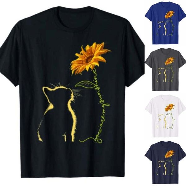 оптовая женщина девушка fahion o-образный вырез cat sunflower печать лето с коротким рукавом вскользь тонкий tops тенниски tee, White
оптовая женщина девушка fahion o-образный вырез cat sunflower печать лето с коротким рукавом вскользь тонкий tops тенниски tee, White