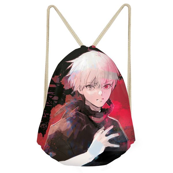 thikin japanese anime tokyo ghoul printing drawstring bag for children boys girls school backpack kids bags storage bag
thikin japanese anime tokyo ghoul printing drawstring bag for children boys girls school backpack kids bags storage bag
