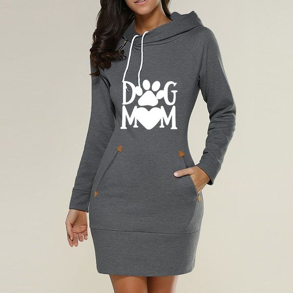 2019 autumn new fashion hoodies harajuku sweatshirt pullover sweatshirt women heart dog mom print hoodie dress for womens, Black
2019 autumn new fashion hoodies harajuku sweatshirt pullover sweatshirt women heart dog mom print hoodie dress for womens, Black
