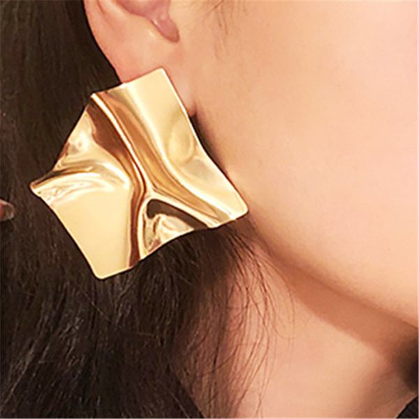 new fashion silver gold color punk style big irregular dangle earrings for women geometric square drop earring party gifts
new fashion silver gold color punk style big irregular dangle earrings for women geometric square drop earring party gifts