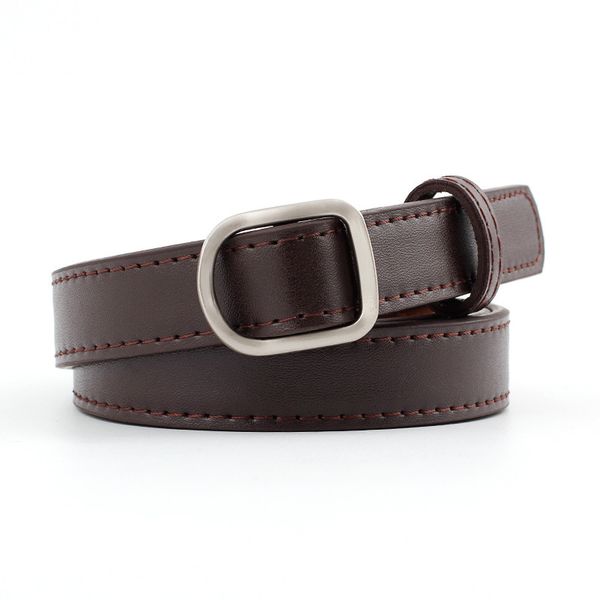 faux leather women belt solid color smooth buckle belt fashion simple wild nonporous, Black;brown
faux leather women belt solid color smooth buckle belt fashion simple wild nonporous, Black;brown