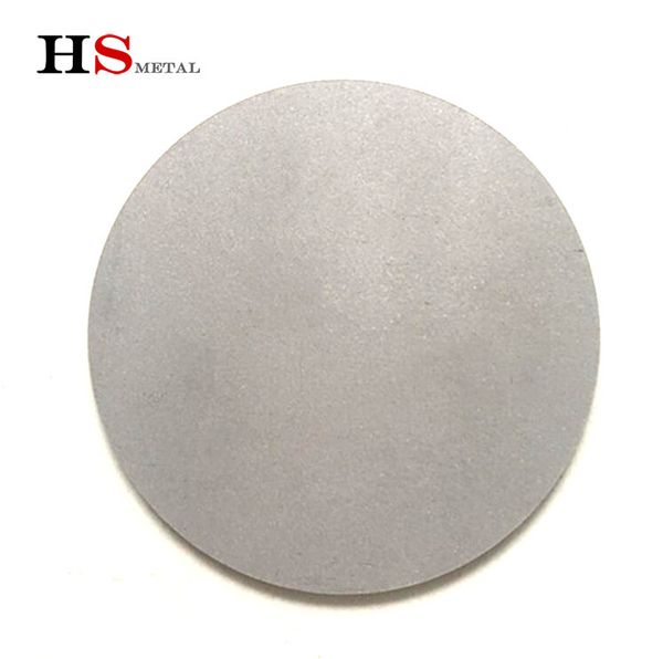10 micron titanium sintered filter disc diameter 100mm thickness 1mm for industry from baoji titanium foam factory
10 micron titanium sintered filter disc diameter 100mm thickness 1mm for industry from baoji titanium foam factory