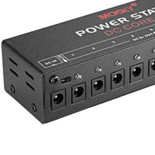 mosky dc-core10 portable mini power supply for 9v 12v 18v guitar effects pedal ten isolated outputs new arrival
mosky dc-core10 portable mini power supply for 9v 12v 18v guitar effects pedal ten isolated outputs new arrival