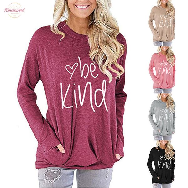 women be kind t shirts casual long sleeve o neck graphic t shirt tshirt drop shipping good quality, White
women be kind t shirts casual long sleeve o neck graphic t shirt tshirt drop shipping good quality, White