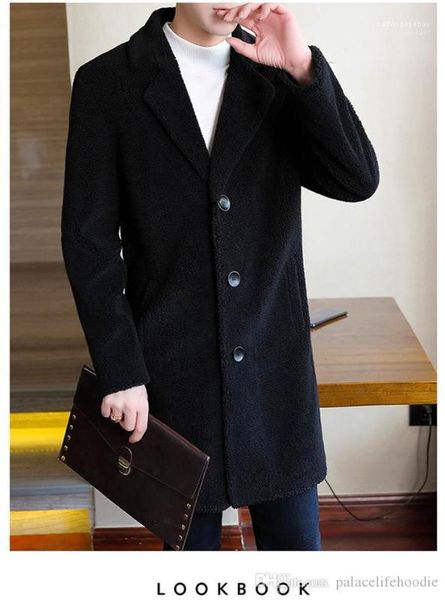 keep warm leisure solid color casual style comfortable new winter mens outerwear designer granular velvet coat, Black
keep warm leisure solid color casual style comfortable new winter mens outerwear designer granular velvet coat, Black
