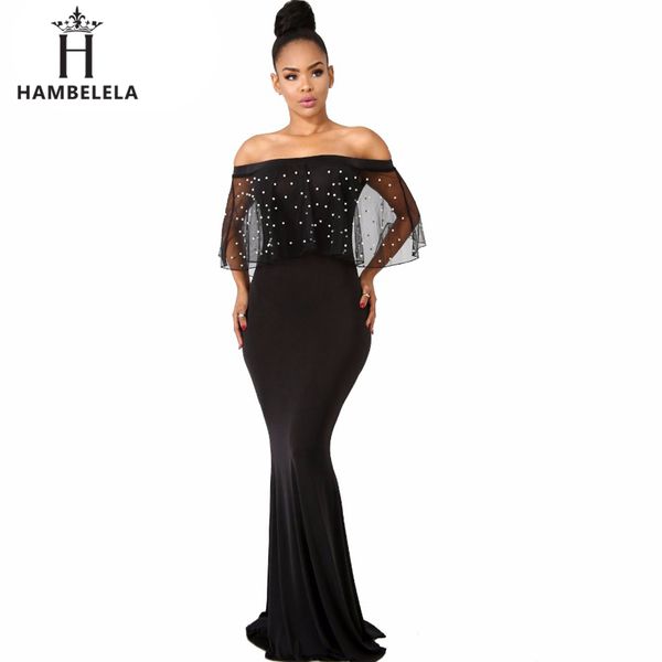 hambelela women black long dress plus size ruffles beaded off shoulder mermaid dress for evening party short sleeve vestidos, Black;gray
hambelela women black long dress plus size ruffles beaded off shoulder mermaid dress for evening party short sleeve vestidos, Black;gray