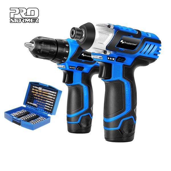 prostormer 12v electric cordless screwdriver drill 100nm torque electric drilling machine mini hand drill wireless power tool
prostormer 12v electric cordless screwdriver drill 100nm torque electric drilling machine mini hand drill wireless power tool