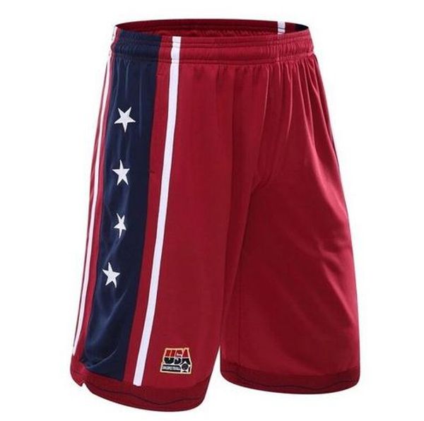 usadream u.s. dream team basketball shorts breathable bd shorts male training 5 minutes of men's shorts in summer, White;black
usadream u.s. dream team basketball shorts breathable bd shorts male training 5 minutes of men's shorts in summer, White;black