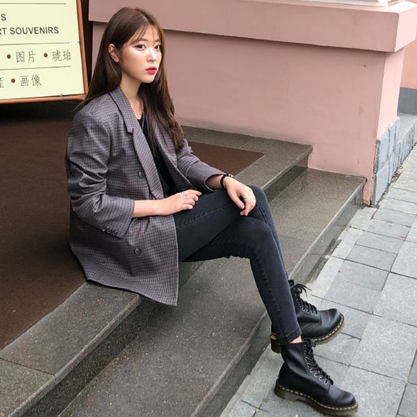 smoke gray jeans female 2019 spring and autumn new net red high waist elastic thin students tight feet nine high waist jeans, Blue
smoke gray jeans female 2019 spring and autumn new net red high waist elastic thin students tight feet nine high waist jeans, Blue