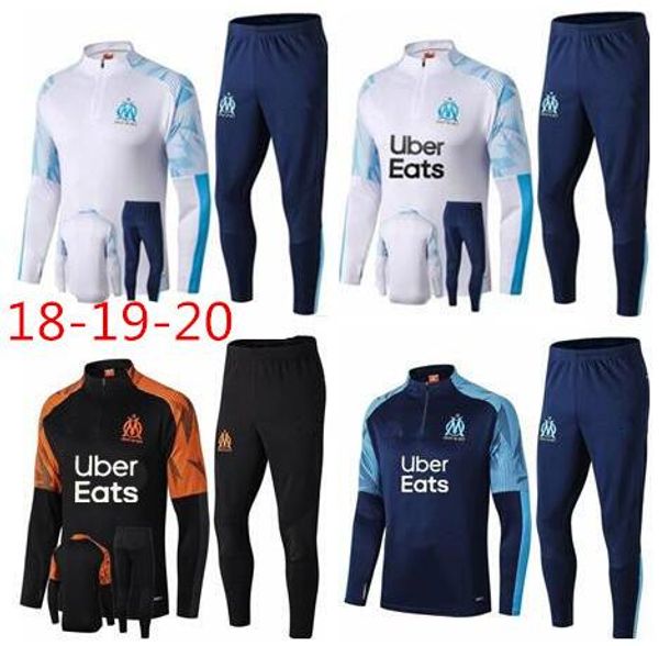 new2019olympic marseille tracksuit soccer jogging football coat pants sports training19/20suit men om football tracksuit, Black
new2019olympic marseille tracksuit soccer jogging football coat pants sports training19/20suit men om football tracksuit, Black