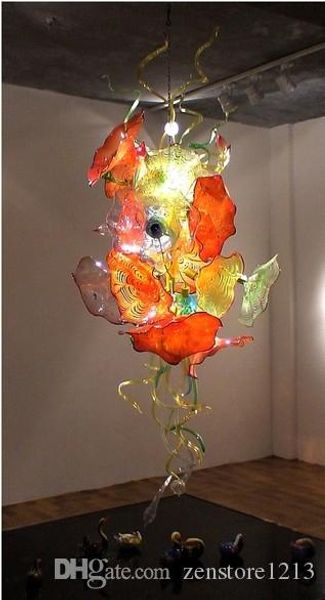100% handmade blown glass modern art chandelier light glass plates designer chandelier villa l lobby decor hanging led pendant lamps
100% handmade blown glass modern art chandelier light glass plates designer chandelier villa l lobby decor hanging led pendant lamps
