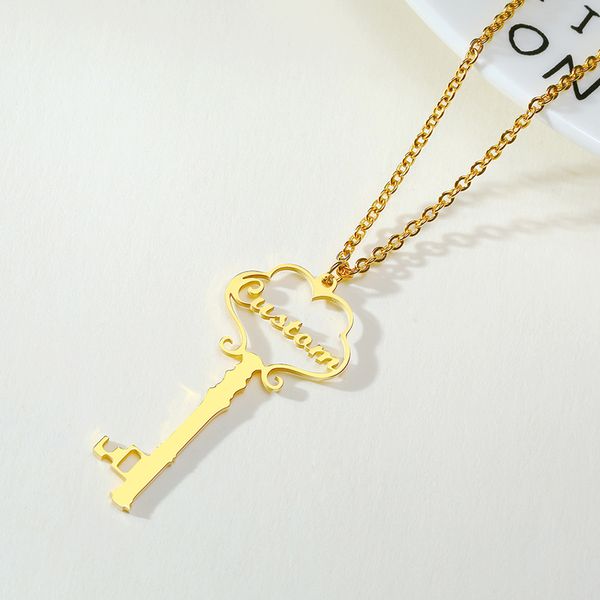 custom key name choker necklaces pendants stainless steel gold and silver color personalized women nameplate jewelry
custom key name choker necklaces pendants stainless steel gold and silver color personalized women nameplate jewelry