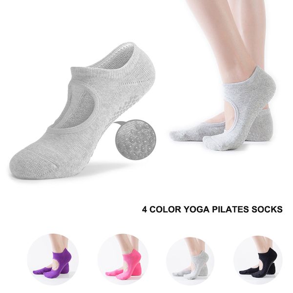 women yoga socks anti-slip pilates socks breathable fitness sport cotton ballet sock strong grip for dance workout ankle support, Black
women yoga socks anti-slip pilates socks breathable fitness sport cotton ballet sock strong grip for dance workout ankle support, Black