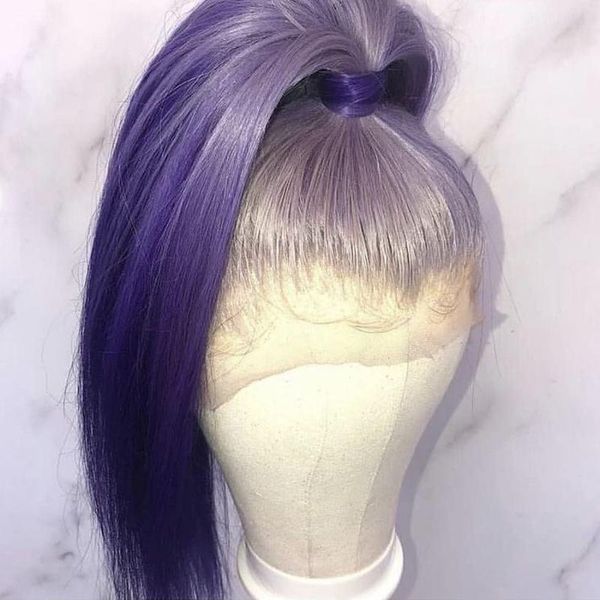 silky straight light purple hair 13x6 lace front wigs bleached knots high ponytail gluelesss 180density full lace wigs for women, Black;brown
silky straight light purple hair 13x6 lace front wigs bleached knots high ponytail gluelesss 180density full lace wigs for women, Black;brown