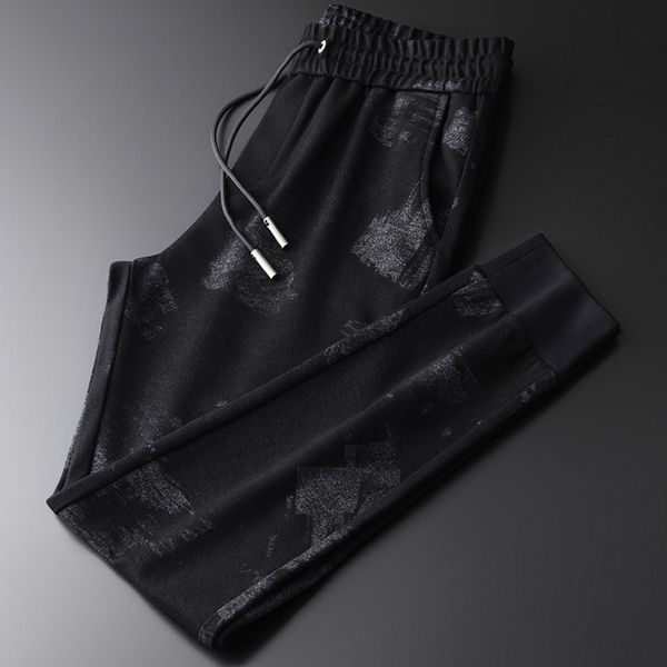 autumn and winter men luxury velvet soft yarn-dyed sport pants plus size 4xl slim fit elastic waist men's trousers, Black
autumn and winter men luxury velvet soft yarn-dyed sport pants plus size 4xl slim fit elastic waist men's trousers, Black