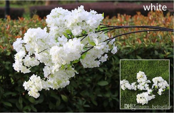 1m long four branches each bouquet simulation cherry blossom wedding arch decorative flower home living room decor
1m long four branches each bouquet simulation cherry blossom wedding arch decorative flower home living room decor